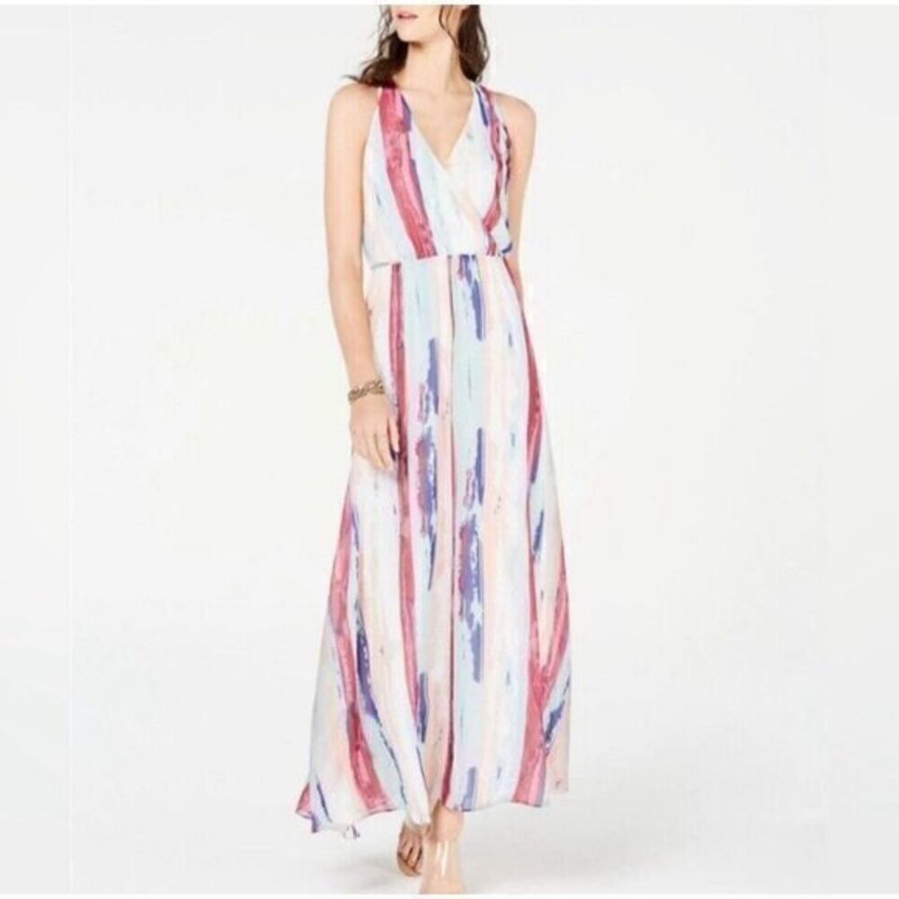 INC International Concepts Multicolor Maxi Dress